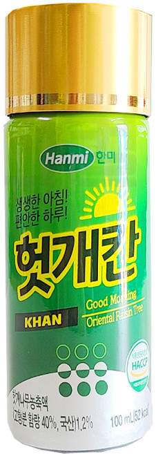 영진약품 헛개칸 100ml 낱병, 3개