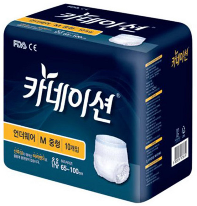카네이션 팬티기저귀 중형M (언더웨어)10개입 요실금팬티, 중형, 10개입, 6개