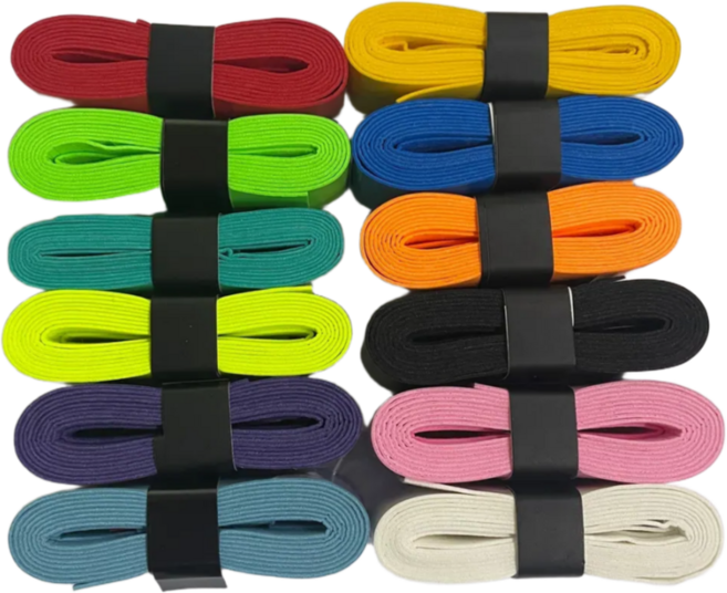 Naccessory 오버 그립 라켓 테이프 땀흡수 논슬립 그립테이프, 1세트, 혼합12색상