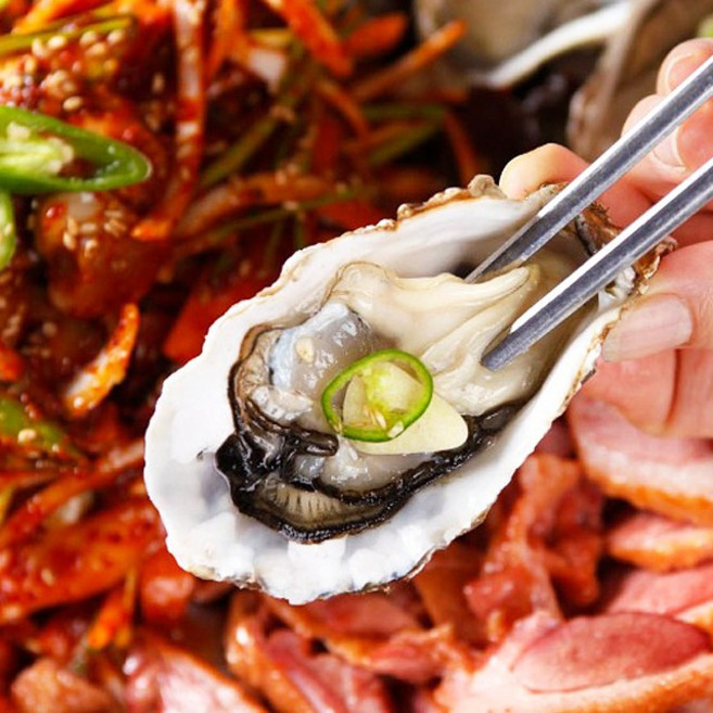 신선도최상 당일채취손질 통영 생굴 1kg 횟감용 석화 하프셀, 통영 하프셀(반각굴) 30미내외, 1개, 석화(각굴) 5kg