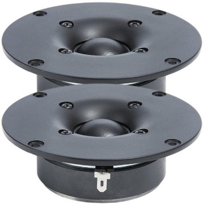 090f 4inch 8ohm 60W 104mm Hifi 실크 천 돔 돔 트위터 소프트 돔 라미네이트를 향해 사운드 경험을 향상시