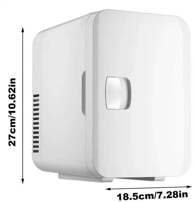 자동 미니 냉장고 12V 6L 반도체 자동차 냉장고 USB 전기 쿨러 냉동고 가정용 침실용 휴대용 냉장고, 01 White, 01 빠른