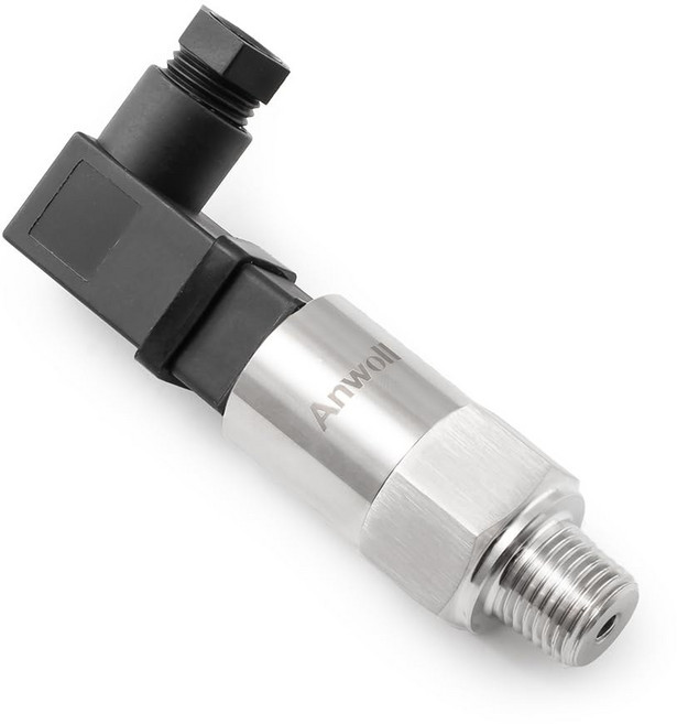 ANWOLL PT120 0-100PSI 4-20mA 공기 압축기 수압 송신기 8-36VDC 허스만 수압 송신기 디젤 가스 수압 송신기 NPT1/4 압력 송신기, 0~6Bar