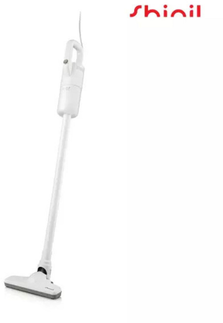 신일 싹쓸이 유선 스틱 청소기 SVC-R128CP 화이트, (화이트)