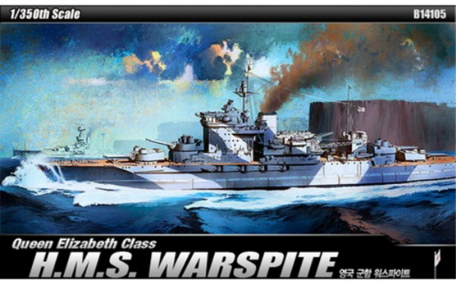 아카데미과학 영국 군함 워스파이트, B14105, 1개