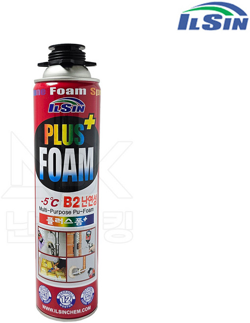 일신 044088 스마트폼 우레탄폼 건타입 750ml, 1개