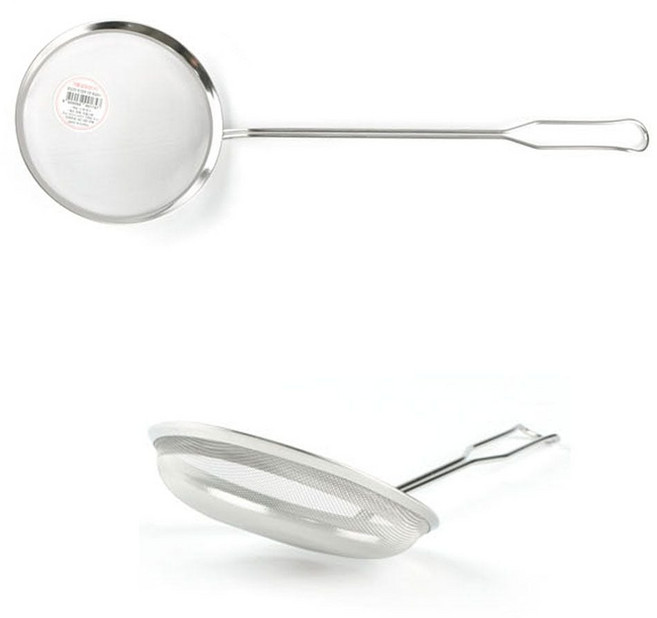 스텐 기름 거품 건지기 거름망 뜰채 지름 9.5cm 13호gus8+7FwD