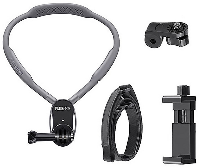 DJI 運動相機掛脖支架附綁帶, 1個, GOPRO全系列相機適用