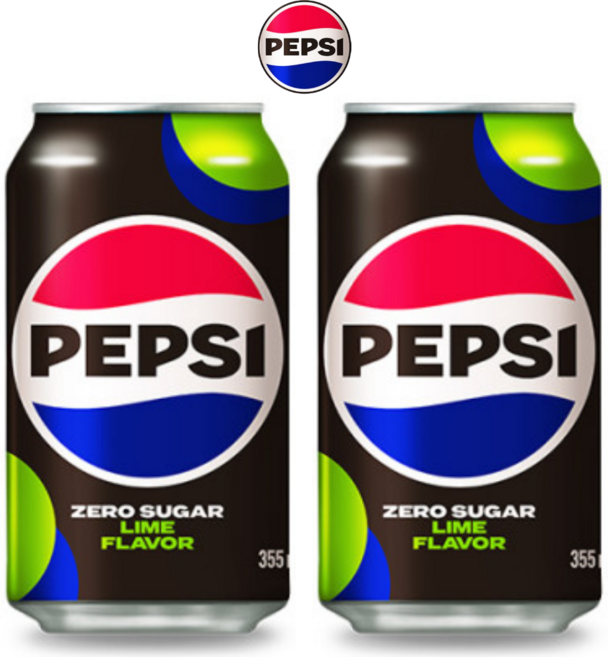 3위 - 펩시 콜라 제로슈가 라임향, 355ml, 24개