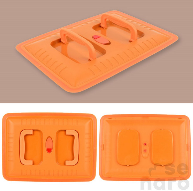 굿앤굿 실리콘 김치통 누름판 밀폐용기 김치누름판, 1개, 6/8/12L용