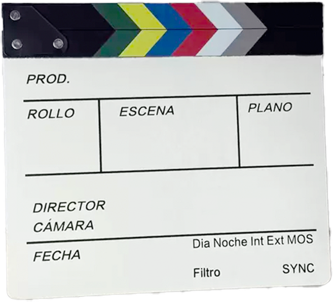 시그니프 무비 슬레이트 클래퍼보드 대형 나무 30x27cm 영화 소품, 1개, 클래퍼보드 (화이트) 대형 스페인어