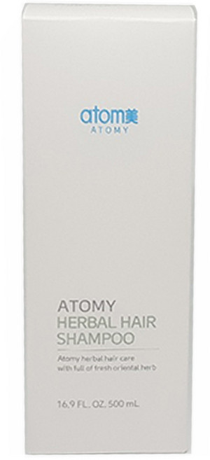 애터미 한방 샴푸 500ml + 새부리형 마스크 2매, 1개