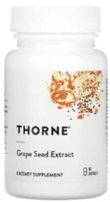 미국산 쏜리서치 포도씨 파이토솜 추출물 60캡슐 Thorne Research Grape Seed Phytosome 선물증정, 1개, 60정