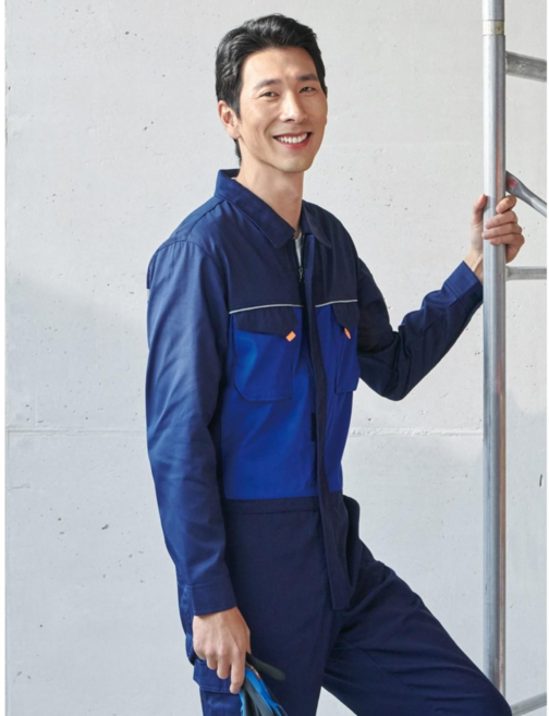 지벤 ZB-S1547 작업복 춘추복 정비복 스즈끼, 1개