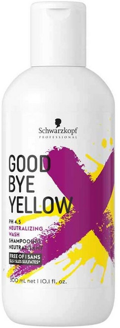 슈왈츠코프 Schwarzkopf 구바이 옐로우 컬러 샴푸 310g, 1개