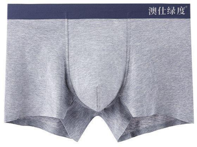 男內褲 純棉華夫棉內褲 透氣抑菌襠 青年舒適四角褲 親膚平角褲