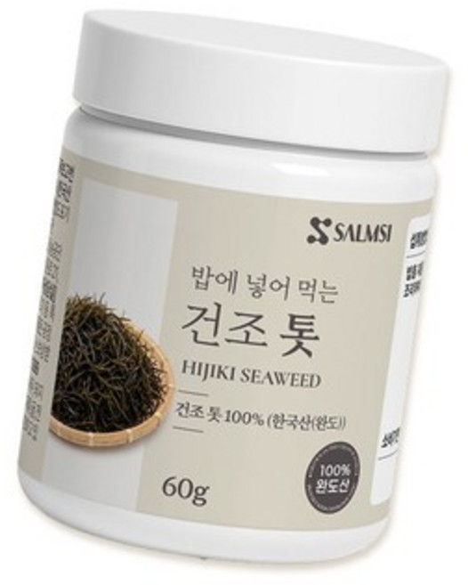 건조 톳 영양밥 밥짓기 간편 요리 활용 60g, 없음