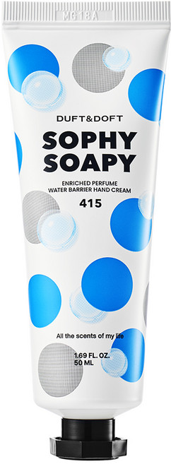 더프트앤도프트 소피소피 인리치드 퍼퓸 워터베리어 핸드크림, 50ml, 1개