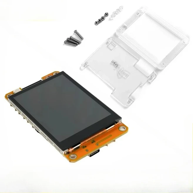ESP32 2.8인치 TFT LCD 디스플레이 모듈 정전식 터치 스크린 WiFiBT ST7789 드라이버 240x320 해상도, 02 Display and Case