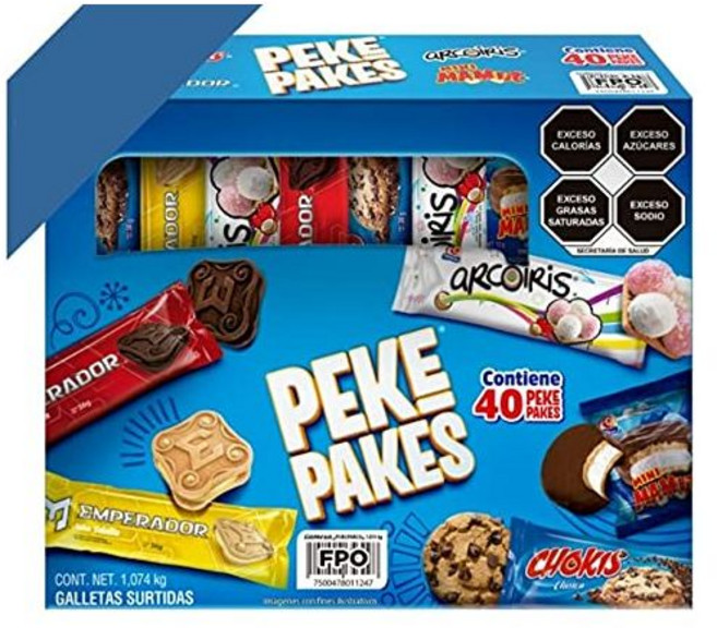 쿠키 과자 Emperador 게임사 콤보 팩 엠페라도 초키스 마무트 아르코이리스 페케페이키스 40개 1박스 1.074kg