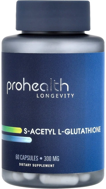 ProHealth Longevity S-아세틸 L-글루타티온 300mg 캡슐 60정 Longevity (프로헬스 롱제비티), ProHealth Longevity, S-아세틸 L-글, 1 - 쿠팡