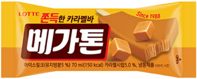 롯데 아이스크림 24개, 70ml