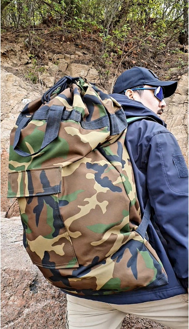 약초 나물 버섯 배낭 대용량 밀리터리 캠핑 여행 등산 100L 특대형