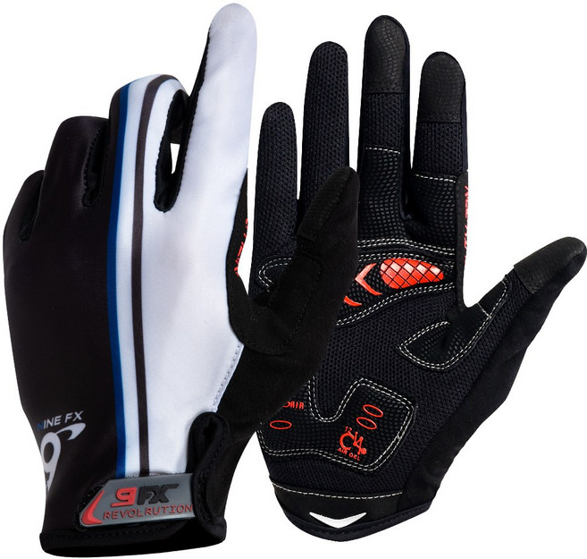 나인에프엑스 스포츠 자전거 장갑 9FX-01, 스트레이트블루