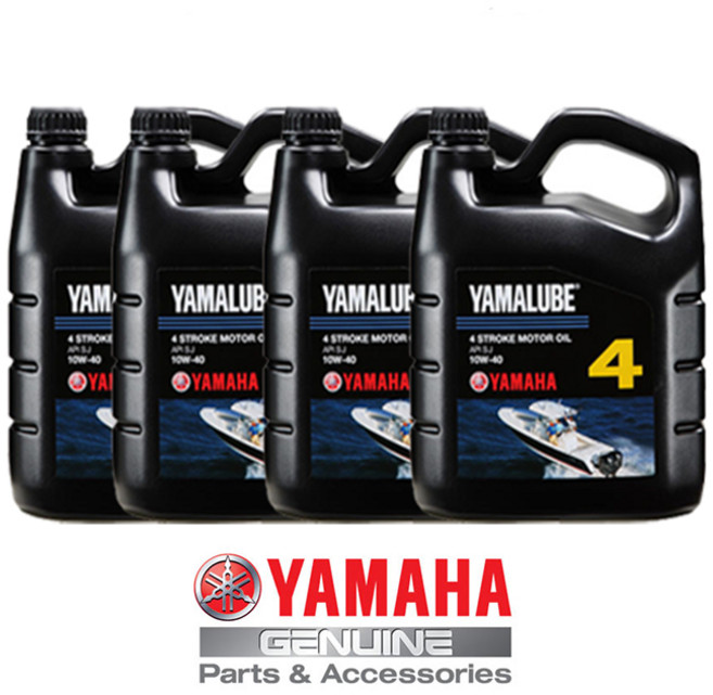 YAMAHA [야마하 정품 -1리터] 4사이클 선외기 엔진 오일 API SJ등급 10W-40 (야마루브 엔진오일) 모터보트 아웃보드 레저보트 선박 용 야마하 모터오일 엔진오일, 1개, YAMALUBE/10W-40