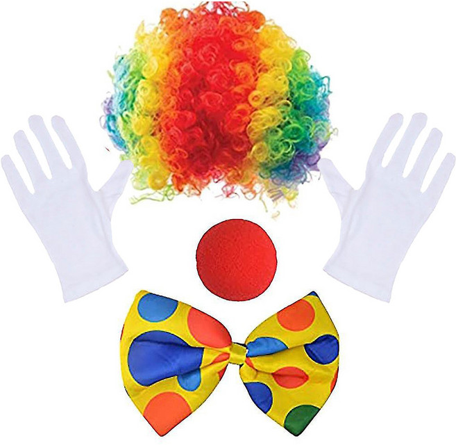할로윈 코스튬 헤어소품 코스프레, 1개, 삐에로소품
