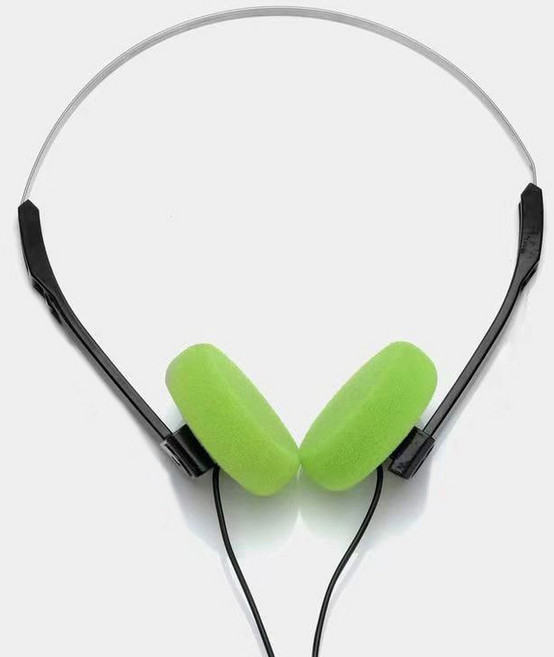 ON 헤드셋 헤드폰 빈티지 이어폰 EAR 온이어 한정판 소품 RETRO Y2K
