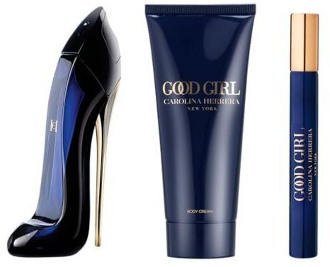 Carolina Herrera캐롤리나 헤레라 굿 걸 오드 퍼퓸 3개 세트 (오드 2.7 플로리다 온스), Carolina Herrera캐롤리나 헤레라 굿 걸 오
