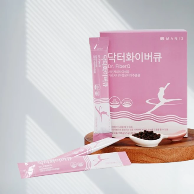 Manis 닥터 화이버 큐 (콜레스테롤 개선 및 체지방 감소) (코나 커피스틱 3개 포함), 180g, 1개, 36회분 - 쿠팡