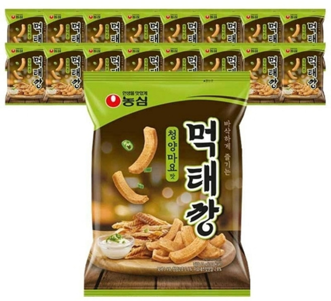 동서식품 농심 먹태깡 60g x 16봉, 16개
