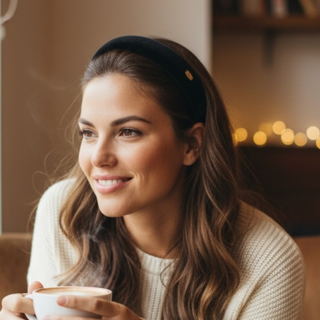 벨벳 볼륨 헤어밴드(국내 차체 제작 )