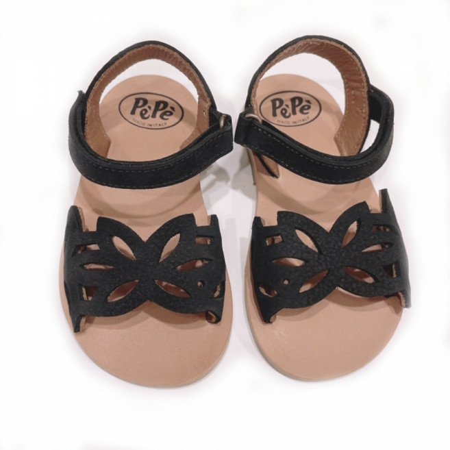 [Pepe] 페페슈즈 이태리수제화 샌들 MORBIDONE NERO 01361