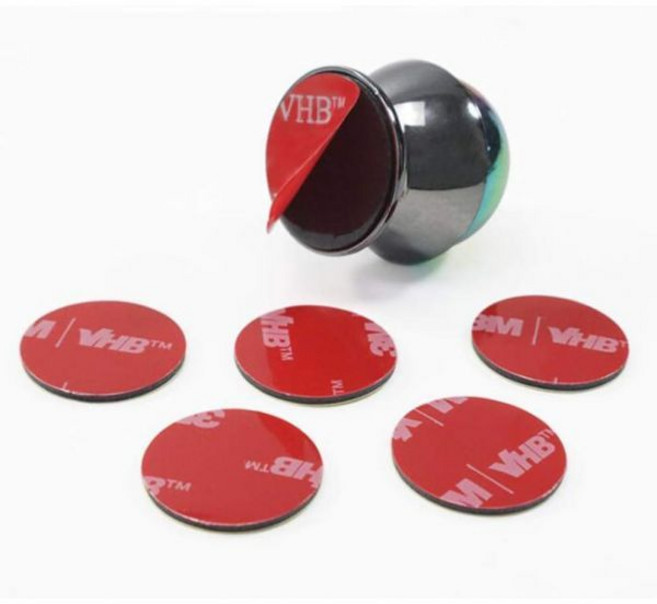 13645027 양면 테이프 작업 접착 HJ 아크릴 둥근 내열 방수 차량용 강력 다용도 직경 50mm 30pcs, 30개