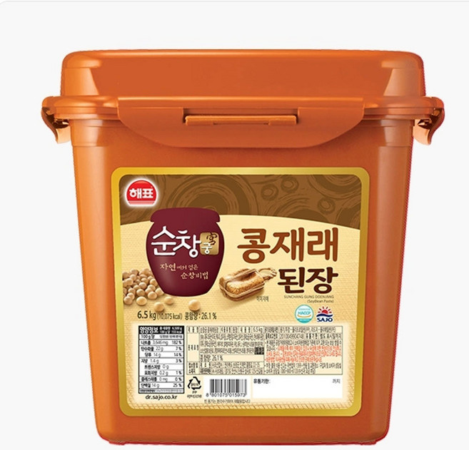 순창궁 콩재래된장, 6.5kg, 1개