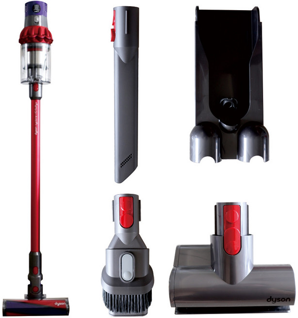 [무상AS/국내정품] 다이슨 V10 싸이클론 무선 청소기 HV, 레드