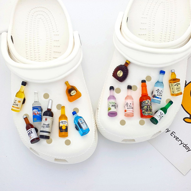 비츠톡톡 LED 오만원 돈 화투 고스톱 대형 미니어처 술병 맥주 소주 양주 파츠 참 세트