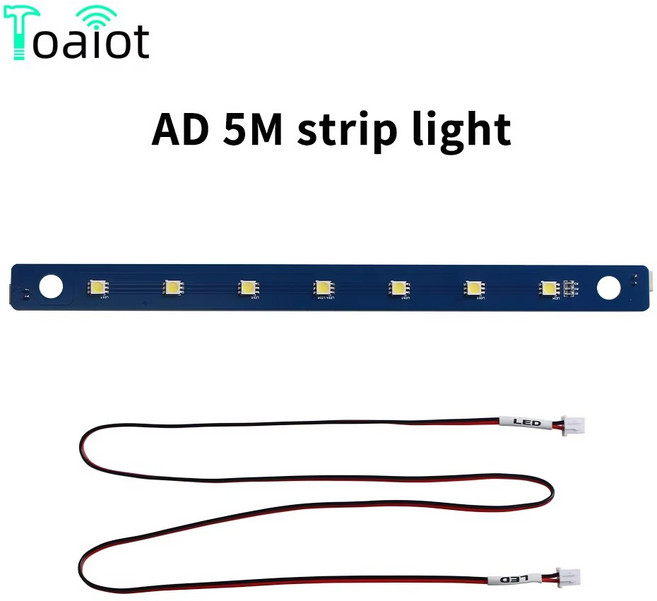 Flashforge 어드벤처라이트 스트립 밝은 LED 라이트 바 AD5M 5MPRO 3D 프린터5M 24V