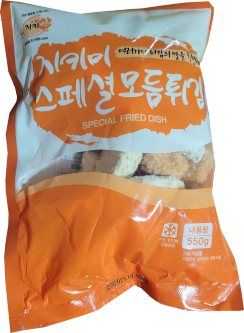 지키미) 모듬튀김 550g, 1개