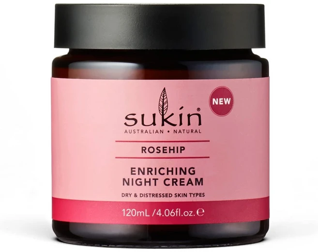 Sukin 수킨 로즈힙 인리칭 나이트 크림 120ml - 쿠팡