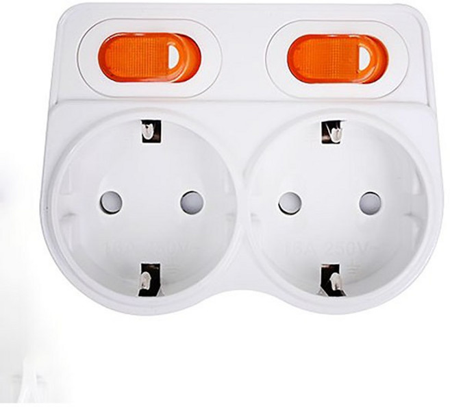 세계 Enter 절전 T자 3구 / 일반 T자 3구 / 절전 L자1~ 2구 어댑터 / 국산, 절전형T자 3구(7537), 1개