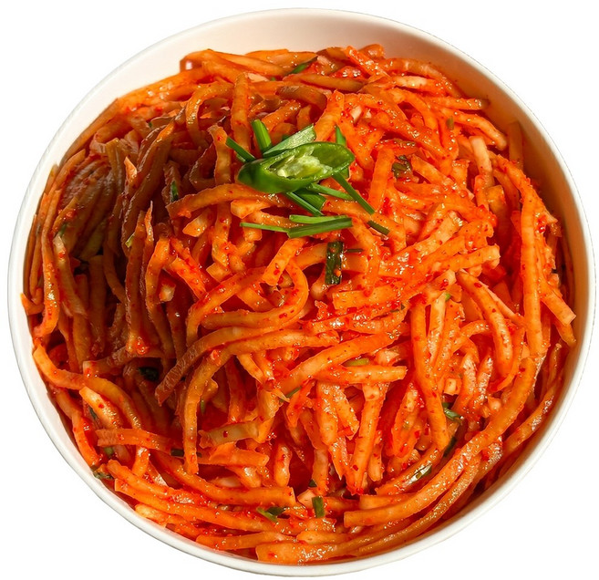 [재구매1위] 남도며느리 전라도 무생채 보쌈 김치, 1개, 1kg