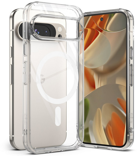 링케 구글 픽셀9 프로 XL 케이스 링케 퓨전 마그네틱 맥세이프 투명 클리어