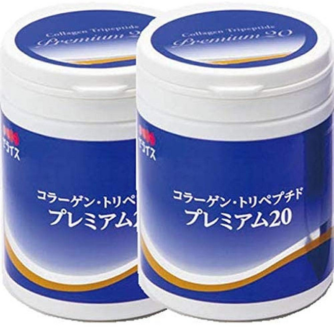 Zerice 일본직구 2개입 HACP 콜라겐 트리펩타이드 프리미엄 20개 200g 병 2개 세트, 사이즈