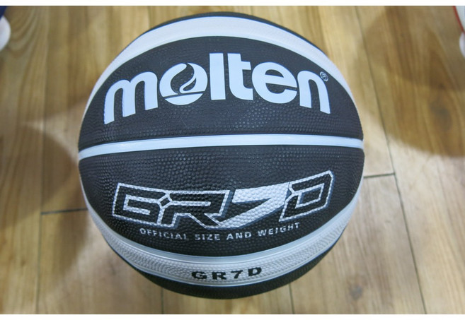 Molten GR7D 標準籃球, 黑灰BGR7D-SBK, 1個