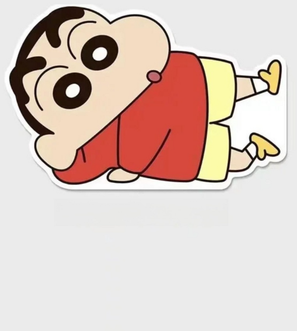 크레용 신짱 미키 수분을 잘 흡수하고 쾌적한 규조토 매트, 빨간 옷 노란 바지 짱구, 1개