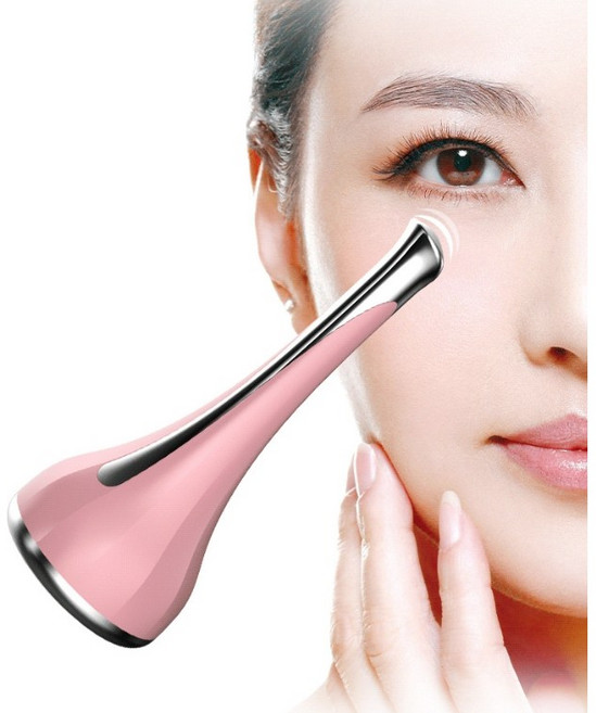 페이스 쿨링 마사지기 아이스롤러 얼굴 피부쿨링기, 1개, 핑크